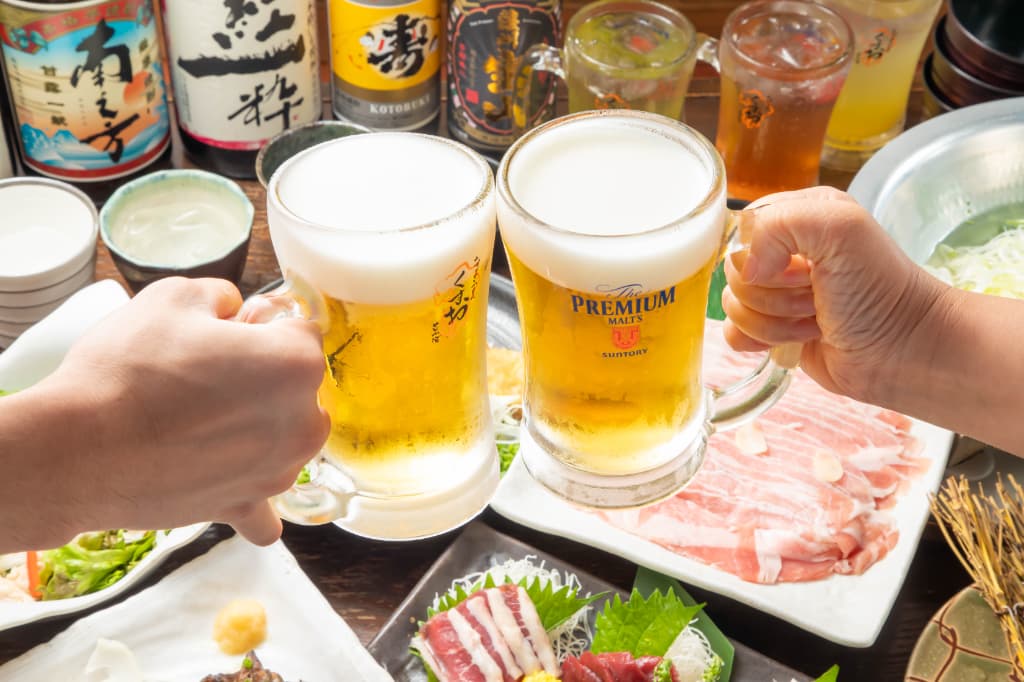 『鍋無し！九州の旨かもんがたっぷり味わえるコース』￥5300<br>《2時間飲み放題付》<br>→クーポン利用で￥5000(税込)